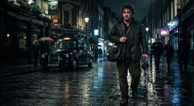 Retrato de Cormoran Strike